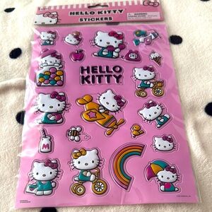 Hello Kitty Pink Sticker Sheet